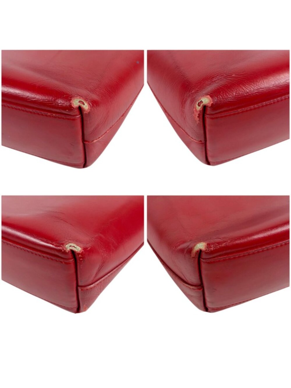 Prada Pouch Mini Tote Perforated Leather - Picture 6 of 15